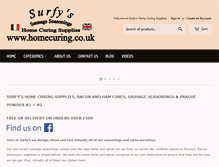 Tablet Screenshot of homecuring.co.uk